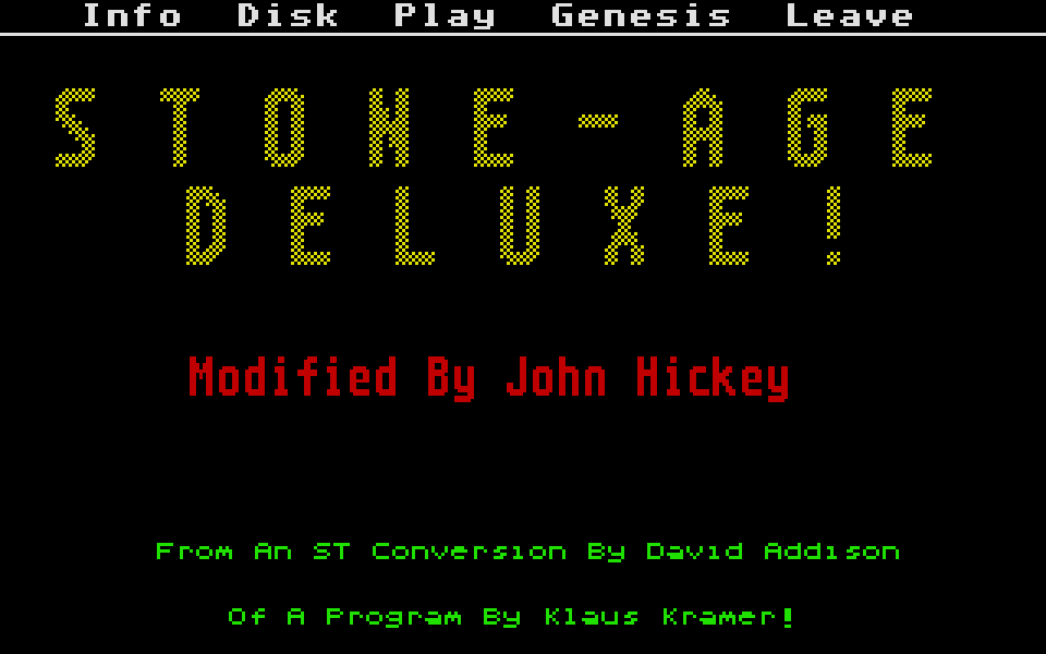 Stone-Age Deluxe